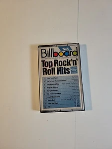 Billboard Top Rock'N'Roll Hits 1965 Various Artists 10 Tracks Cassette - Picture 1 of 5