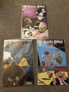 ANGEY BIRDS COMICS #1 - 3 IDW - Picture 1 of 7