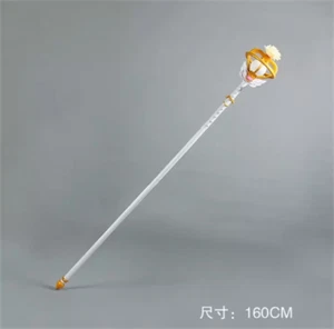Anime Sailor Moon Cosplay PVC 160cm Props Accessories Weapon Magic Wand Gift - Picture 1 of 5