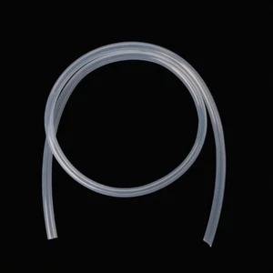 8mm x 10mm OD Grade Silicone Tube Pipe 1m Transparent - Picture 1 of 8