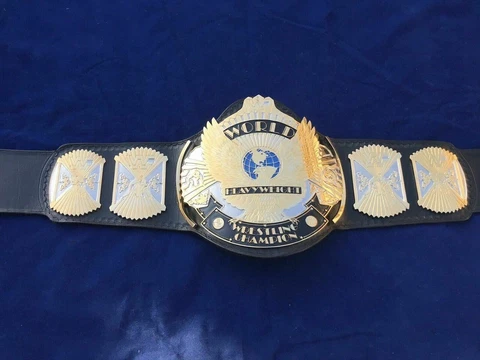 WINGED EAGLE BELT WWF WRESTLING BELT RIC FLAIR BELT CHAMPIONSHIP REPLICA BELT Cover