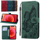 Vintage Leather Card Holder Flip Stand Cover Case For iPhone 14 13 12 11 Pro Max