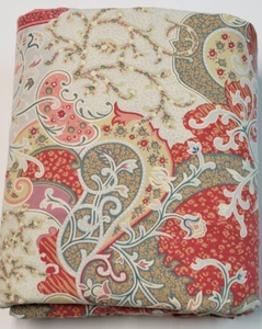 Pottery Barn Monreal Duvet Cover KING Paisley PLS READ Floral Cottage - Picture 1 of 17