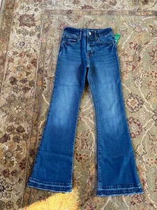 NWT Gap Kids boys skinny jeans Denim Size 10  flare high rise were $49.95 - Picture 1 of 7