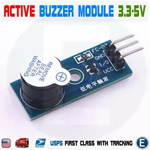 Active Buzzer Allarme Beep Modulo Piezo Trigger Basso Livello per Arduino PIC AVR USA - Foto 1 di 4