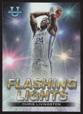 2022-23 Bowman University Best #FL-4 Chris Livingston Flashing Lights - Image 1 of 2