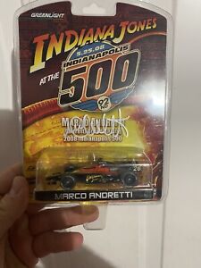 Marco Andretti Signed Indiana Jones Diecast 1/64 Indy 500 Indycar 