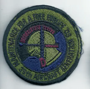 ERA VIETNAM USAF 36° GENERATORE AEREO SQUADRONE BORDO MERROWED INSEGNE PATCH - Foto 1 di 2