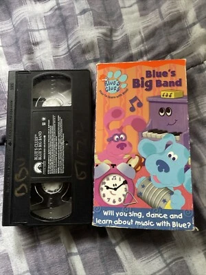 blues clues blues big band vhs- Blockbuster - Image 1 of 2