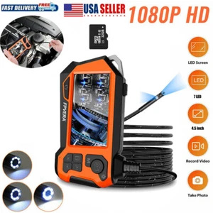 Waterproof 1080P Pipe Inspection Camera Endoscope Video Sewer Drain Cleaner - Picture 1 of 10