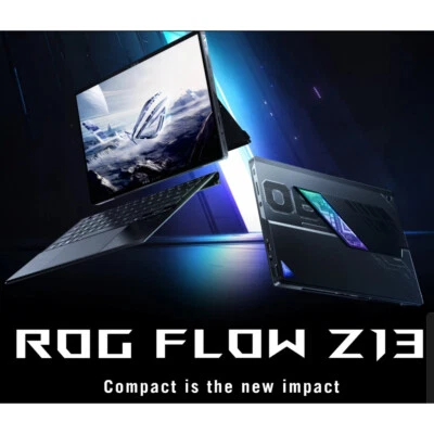 2025 ASUS ROG FLOW Z13 GZ302E AI Max+ 395 128G 1TB 8060S/W11 Laptop - Image 1 of 4