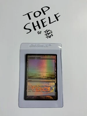 Flooded Strand - FOIL - MTG Judge Promo - Top Shelf Mint - Image 1 of 2