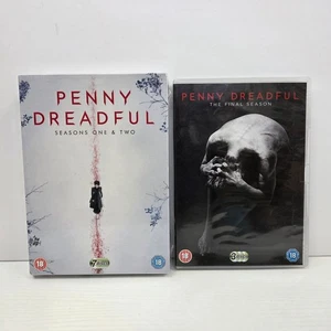 Penny Dreadful Seasons 1 & 2 New Sealed + The Final Season DVDs UK Region 2 - Picture 1 of 3