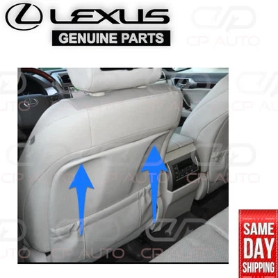 10 - 23 LEXUS GX460 ASIENTO DELANTERO SUPERIOR TABLERO TRASERO ASIENTO CLIP BLANCO CANTIDAD 2 OEM NUEVO Foto 1 de 4