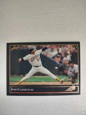1992 Leaf - Jose Canseco #267 Gold - Image 1 of 2