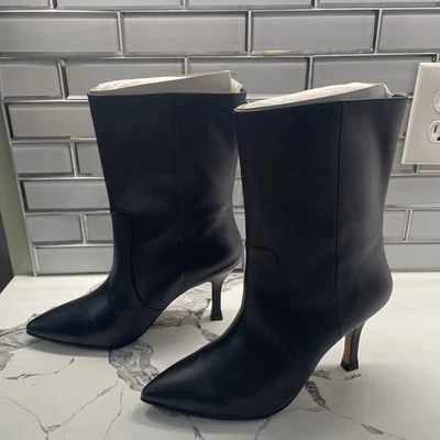 Lisa Vicky Arthaul-V черный овец наппа ботинки - женский размер 7,5 M - новый в коробке! - Изображение 1 из 4