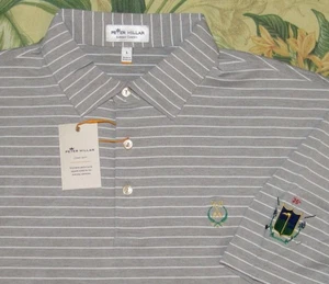 Polo PETER MILLAR Summer Comfort Peachtree Golf Club Grande Nuevo con Etiquetas - Imagen 1 de 3