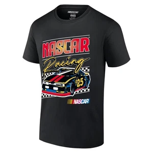 Icon Sports Official Licensed Nascar Fan Cotton Tee Adults Black 552 - Picture 1 of 4