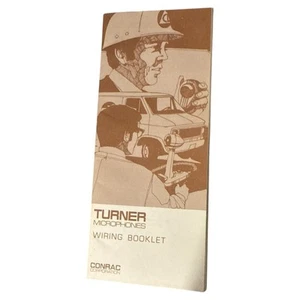 Folleto de cableado de micrófonos Turner - CONRAC - comunicación radioaficionado cb - Imagen 1 de 2