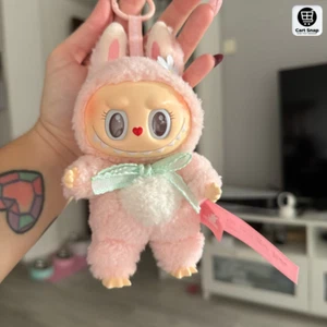 2025 Labubu Monsters Plush Doll Mokoko Sweetheart Series V1 Keychain Gift 17cm - Picture 1 of 10