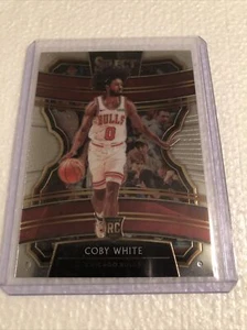 2019-20 Panini Select Coby White Concourse Silver Rookie RC #48 Bulls! - Bild 1 von 2