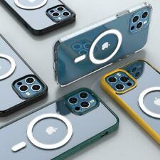 MagSafe Hülle Case für Apple iPhone 13 12 11 Pro Max Mini Magnetisch Transparent