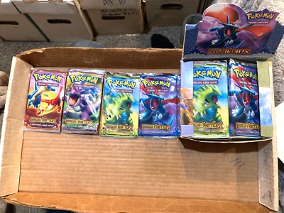 Pokemon EX Dragon Frontiers один набор бустеров в заводской упаковке случайно выбранный - Изображение 1 из 3