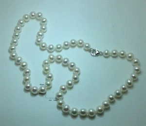 Honora White Cultured Pearl Necklace. - Picture 1 of 4
