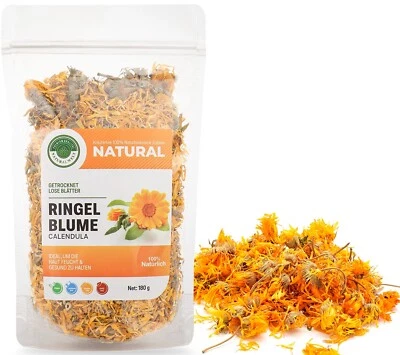 Ringelblume Tee lose 180g ganz getrocknet Ringelblumentee hochwertige Calendula - Bild 1 von 4