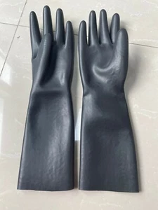 559 1.0mm Latex short gloves heavy thick 1.0mm latex gloves moulded gloves - Picture 1 of 4