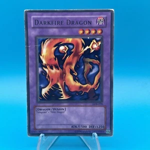 Yu-Gi-Oh! JCC Darkfire Dragon Legend of Blue Eyes White Dragon LOB-019 Ilimitado - Imagen 1 de 10