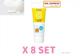 ROHTO MENTHOLATUM MELANO CC DEEP CLEAR ENZYME FACE WASH FOAM 130g X 8 SET - Picture 1 of 5