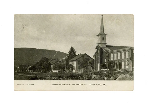 Postcard Liverpool Perry PA 1908 Loudermilch Cover