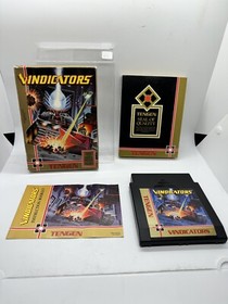 Vindicators Nintendo NES - Complete CIB - Tested Working Tecmo Rare!