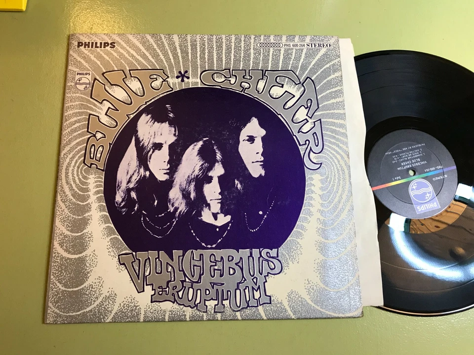 BLUE CHEER Vincebus Eruptum ORIG TEXTURED COVER LP 1968 heavy psych rare vinyl ! - Image 1 of 2