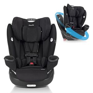 Evenflo Gold Revolve 360 Rotational All-in-1 Convertible Car Seat Onyx 4-120lbs