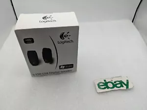 NEW Logitech 980-000028 Black S150 USB 2.0 Speakers with Built-in Volume Control - Picture 1 of 5