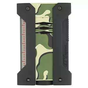 S.T. DUPONT Accendino Défi Estremo Camo Verde 021450 - Foto 1 di 5