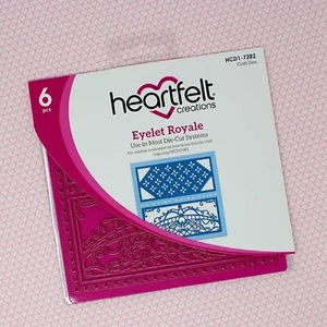 NUEVO Juego de troqueles Heartfelt Creations Eyelet Royale HCD1-7282 - Imagen 1 de 11