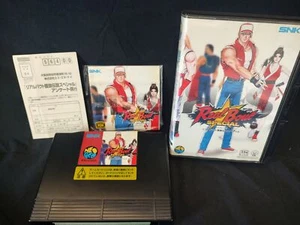 Real Bout Fatal Fury Special SNK NEO GEO AES Cartridge, w/Manual Box set-g0607- - Picture 1 of 24
