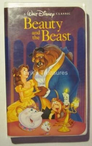 Walt Disney Beauty And The Beast Black Diamond The Classics VHS OPENED - Picture 1 of 11