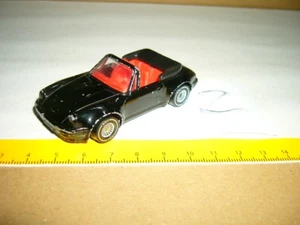 SIKU Porsche 911 Cabrio schwarz, 1059, 1067, 2 - Picture 1 of 3