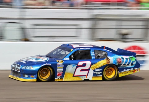 Brad Keselowski Miller Lite NASCAR 13x19 Poster Gloss Photo Print BKR17 Cover