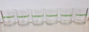6 x CHARTREUSE ROCK GASSES TUMBLERS 225ml - NEW BOXED - Liquor Scotch Bourbon - Picture 1 of 16
