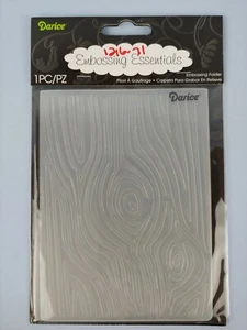 Darice Prägung Essentials Ordner 1216-71 Holzmaserung Hobby Handwerk Sammelalbum - Bild 1 von 7