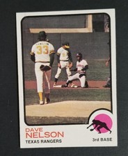 1973 Topps #111 DAVE NELSON Texas Rangers - FREE SHIPPING