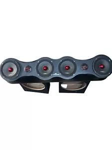Caja cargada Audiopipe con 4x6,5 DS18 y 2 Audiopipe Twitter 6,5 Boxe - Imagen 1 de 5