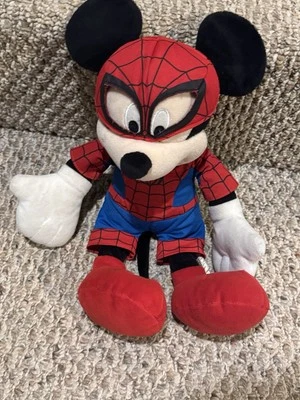 (leer) Peluche Spider-Man Mickey Mouse Edición Limitada Raro Juguete Disney 2013 Foto 1 de 2