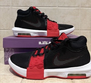 Scarpe da basket Nike LeBron Witness 8 VIII Faze da uomo taglia 11 nere FV0400-001 - Foto 1 di 5