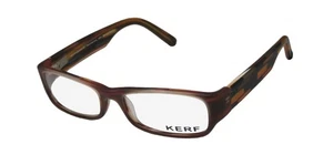 NUEVO KERF 87 GAFAS MUJER 52-16-0 052 PLÁSTICO MULTICOLOR RECTANGULAR BORDE COMPLETO - Imagen 1 de 8